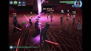 SWGOH Galactic Challenges Sith vs Rebel Tier 7 [upl. by Selestina]