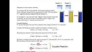 Le Chateliers Principle Lab Part 1 Introduction and AcidBase Equilibrium [upl. by Kerwin]