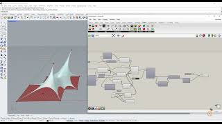 TutorialTent Simulation by Grasshopper [upl. by Wurster]