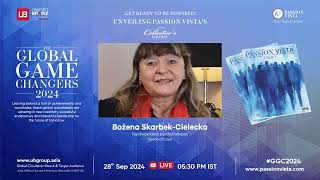 Bozena Skarbek Cielecka  Global Game Changers 2024 [upl. by Atsirc]