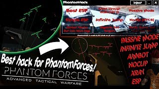 New Roblox mod menu  exploit Phantom Forces  Download [upl. by Akena]