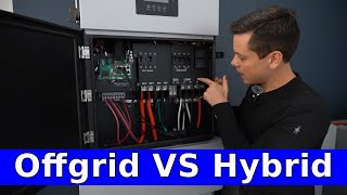 Offgrid VS Hybrid Inverters Which one is better for the [upl. by Noell599]