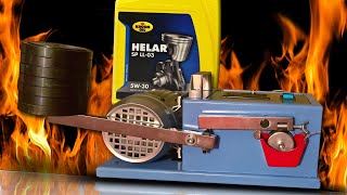 Kroon oil Helar SP LL03 5W30 Engine Oil Test 100°C Piotr Tester [upl. by Aynotal]