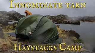 Haystacks Wild Camp  Innominate Tarn  Lake District  Fjallraven Shape 3  MSR Elixir 2 [upl. by Yl]