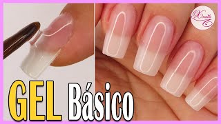 05 Como hacer Uñas de GEL UV ❤️ paso a paso PRINCIPIANTES 💅 Curso GRATIS Uñas de GEL y POLYGEL [upl. by Ecylla]