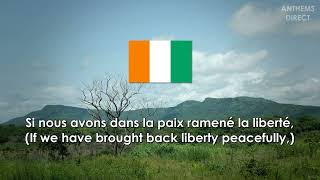 National Anthem of Ivory Coast Côte dIvoire quotLAbidjanaisequot [upl. by Nnylyahs639]