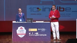 Conferencia Cybersquatting dot es Wiktor Nykiel e Iván Portillo CyberCamp 2016 [upl. by Ardene]