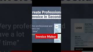 Invoice Maker app invoice maker [upl. by Buck85]