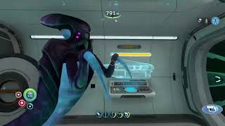 Warper does a funny glitch Subnautica [upl. by Ynnus]