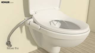 How to Install Kohlers Pureclean Bidet Seat [upl. by Htiffirg]