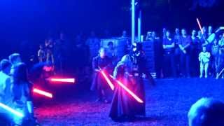 Lightsaber Fights  Star Wars Celebration Europe 2 [upl. by Pinebrook337]