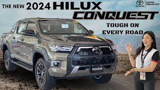 2024 TOYOTA HILUX 4X2 CONQUEST AT  Maine Layug [upl. by Ymmac]