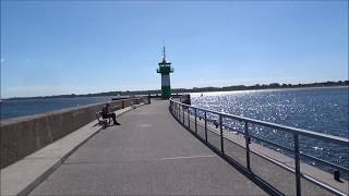 Radtour von Scharbeutz über Niendorf nach Travemünde [upl. by Alaekim605]