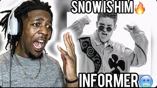 FIRST TIME HEARING Snow  Informer Official Music Video REACTION [upl. by Van]