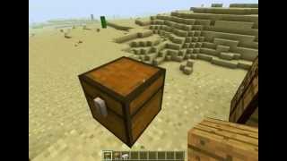 Minecraft TUTO 15 le coffre piégé [upl. by Wachter]