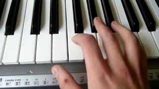 Current 93  Whilst the Night Rejoices Profound and Still Piano Tutorial [upl. by Lehcar]