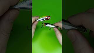 Rapala Skitter Pop VS YoZuri 3D Popper рыбалка rapala shorts [upl. by Nolubez]