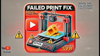 How to Fix OrcaSlicer Issues Sovol SV08 Failed Print [upl. by Aiclid81]