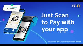 Scan to Pay with BDO Pay 1200 x 628 [upl. by Evetta]