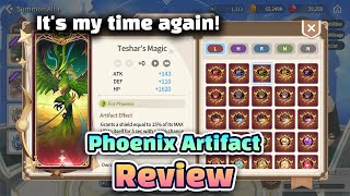 Which one is the best  Phoenix Artifact PVP Review Summoners War Chronicles [upl. by Lledroc]