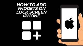 How to Add Widgets on Lock Screen iOS 18 [upl. by Brietta794]