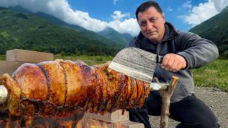 Traditionelles Gericht aus Aserbaidschan  Lammfleisch im Tandoor Göttlicher Geschmack [upl. by Aicissej]