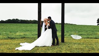 Jillian and Johns Creative Wedding Film from Cobleskill New York [upl. by Aneeles361]