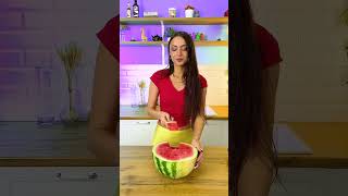 HEALTHY WATERMELON ICE CREAM 🍉🍦 Moms Perfect Summer Treat for Kids shorts healthyeats [upl. by Aunson]