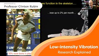 The Science Behind Lowintensity Vibration for Osteoporosis  Professor Rubin Explains [upl. by Tila774]