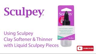 Using Sculpey Clay Softener amp Thinner to Release Pieces from 3D Jewelry Mold  Sculpeycom [upl. by Yraeht]