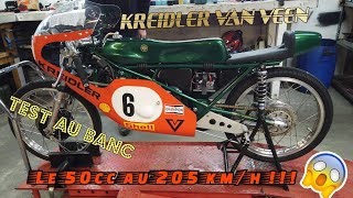 Zinzin préparation Vlog 50cc KREIDLER VAN VEEN la moto GP dépoque 😍 [upl. by Melitta]