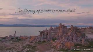 Mono Lake Aerial Drone Footage  Mono County California [upl. by Errised]