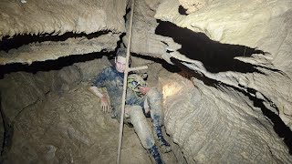 Claustrophobic Descent Into The East Stream Passage Of Pettyjohns Cave [upl. by Tezile]