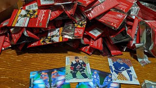 Opening 100 Packs of 2023  2024 Tim Hortons NHL Hockey Cards [upl. by Inar762]