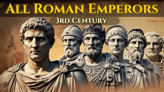 All Roman Emperors of the 3rd Century Chronological Order [upl. by Worden68]