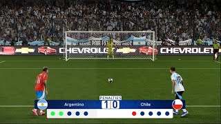 ARGENTINA VS CHILE  COPA AMERICA 2016  PENALTY SHOOTOUT  FOOTBALL LIFE 2024 [upl. by Honor101]