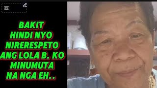 Part 2KAWAWA NAMAN LOLA B KOKapitana Nehaydz is live [upl. by Gena]