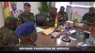 DEFENSE  PASSATION DES OFFICIERS GENERAUX RTG GUINEE 224 [upl. by Loseff]