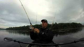 15quot Large Mouth Bass from Tobyhanna State Park [upl. by Goldfarb]