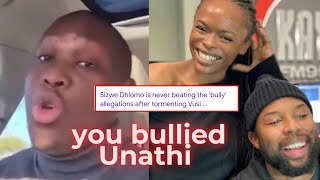 Is Sizwe Dhlomo a bully Why he keeps dragging Vusi Thembekwayo amp his Divorce [upl. by Sandye]