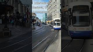 International tram between Geneva Switzerland amp Annemasse France [upl. by Croteau]