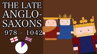 Ten Minute English and British History 07  The Late AngloSaxons and King Cnut [upl. by Sadler]