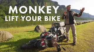 Three Great Ways to Lift a Motorcycle  That you dont already know [upl. by Drhcir975]