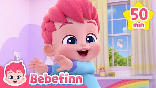 🌞Goody Good Morning Bebefinn Healthy Habit Songs for KidsㅣCompilation [upl. by Licht]