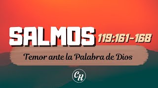 Salmo 119161168 Temor ante la Palabra de Dios  Ps Carl Hardmeier [upl. by Hennessy]