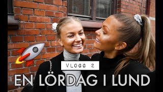 VLOGG 2  Häng med en lördagskväll i Lund [upl. by Caldeira]