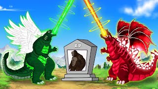 POOR BABY GODZILLA vs KONG LIFE  Godzilla Animation EP7  EPIC BATTLE OF GODZILLA Animation [upl. by Ody]