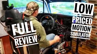 DOF REALITY P3 MOTION SIMULATOR REVIEW 3DOF VR GAMEPLAY [upl. by Anitac]