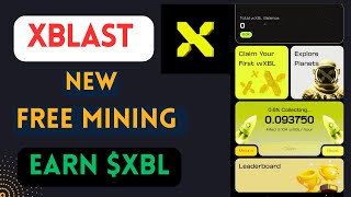 XBlast New Free Mining Platform  Full Guide  Mine XBL Coins [upl. by Adara]