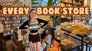 Book shopping at EVERY Bookstore in Toronto 🧸⭐📚 DOING BOOK STUFF vlog [upl. by Alehtse756]